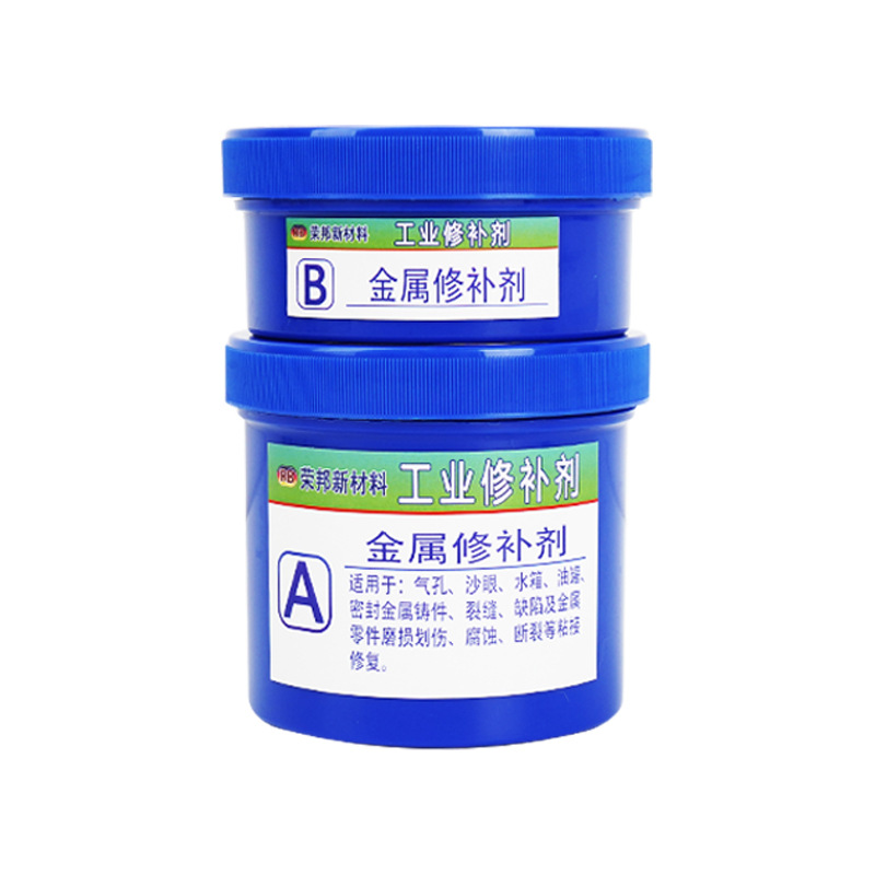 High-temperature resistant metal repair adhesive